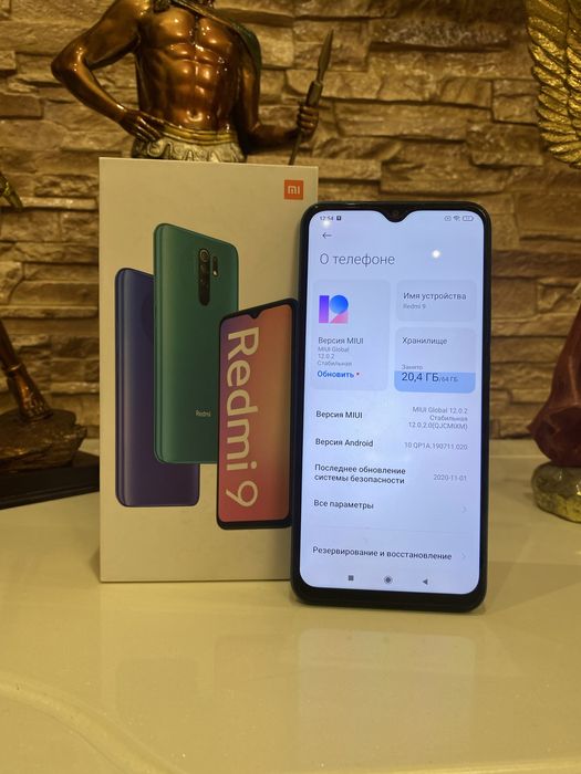 Redmi 9 64gb ideal karobka dak