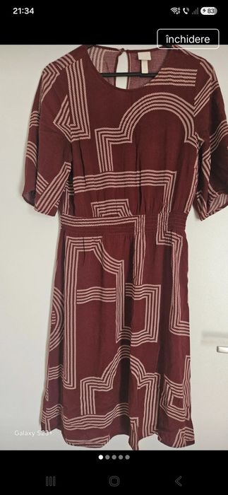 Rochită superbă din vâscoză M-L
