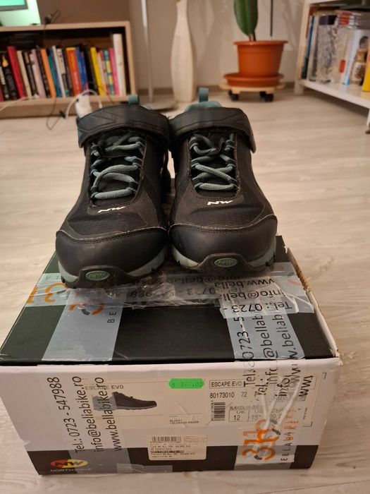 Pantofi ciclism Northwave Escape Evo – mărime 46, folosiți, 80 lei