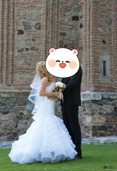 Rochie mireasa + voal