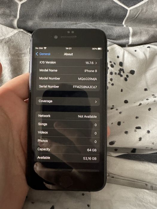 Iphone 8 в безупречно състояние