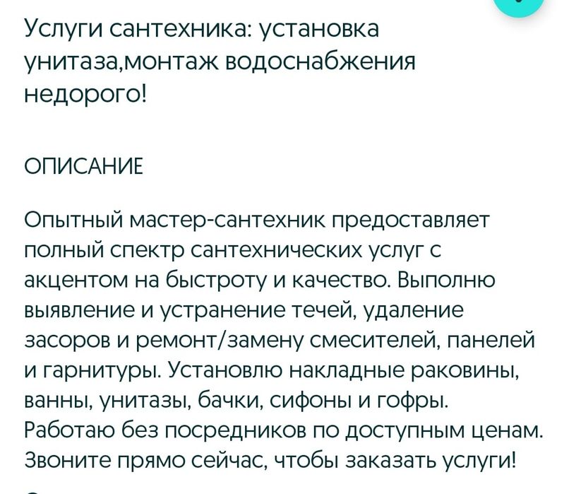 Сантехник и электрик