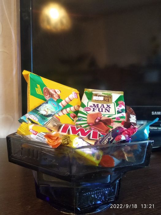 Ваза хрусталь времён СССР