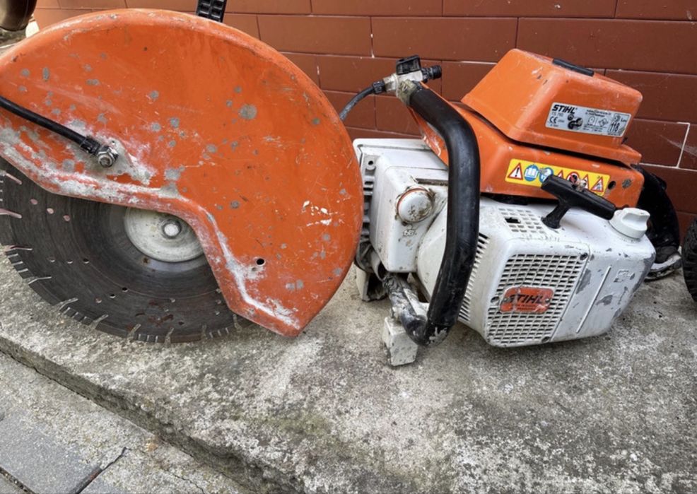 Drujba Sthil TS 760 de taiata Asfalt Beton Fier