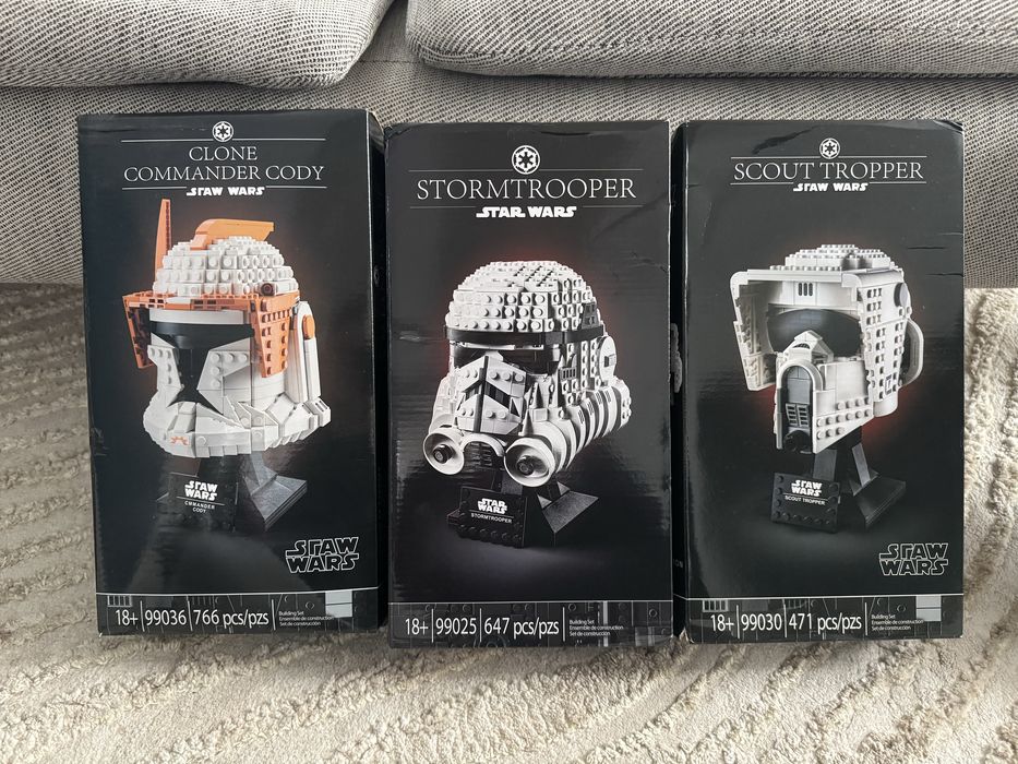Star Wars конструктори - Stormtrooper / Scout / Clone Cody