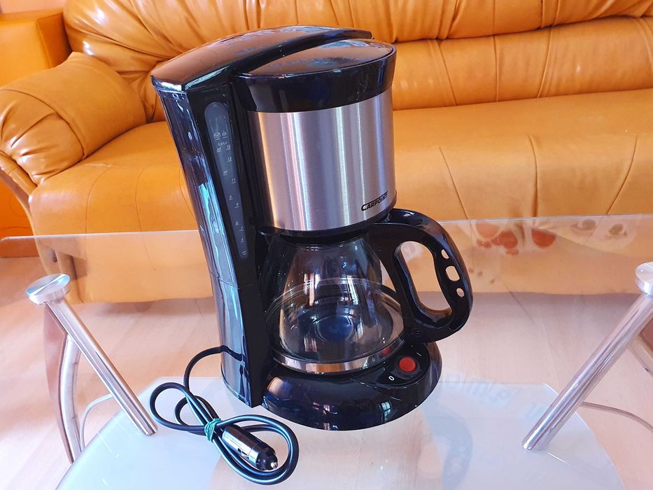 Кафемашина за Камион / Кола , 24v, 300w, 1500мл, Черна