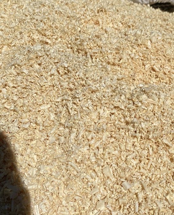 Опилки в мешках...