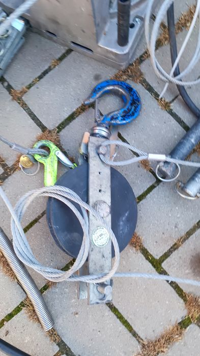 Troliu electric santier