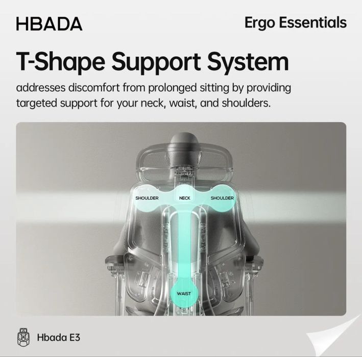 Ергономичен стол HBADA E3 PRO