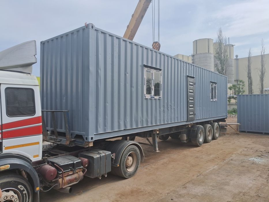 Контейнер  домик жилые Для рабочих Kantener Magazin Ofis Dala Do'kon