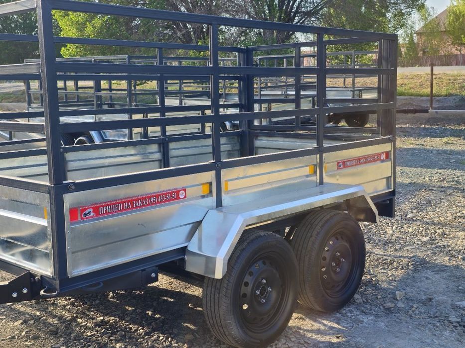 #trailer Yangi metal prisep - yuk tashish uchun mustahkam va ishonchli