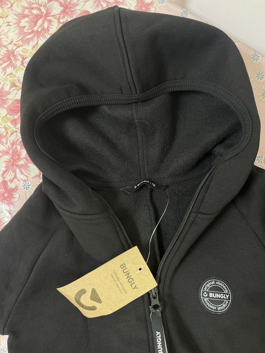 Комбинезон с карманами детский "уголь" утепленный