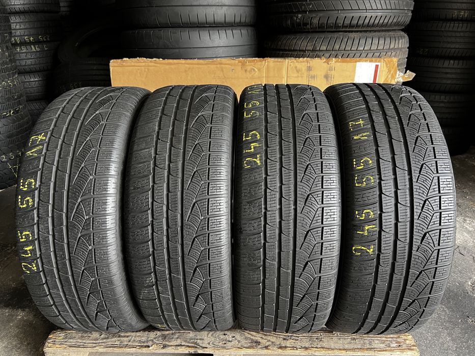 4 anvelope M+S 245/55/17 , Pirelli , 6 mm !