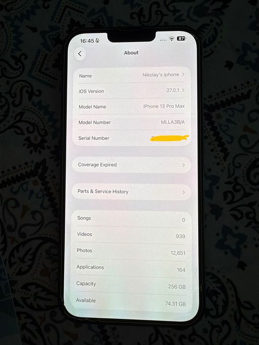 iPhone 13 Pro Max 256