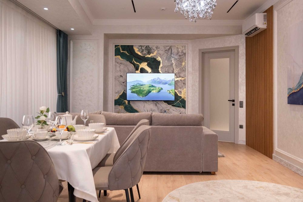 Посуточная аренда в U-Tower 2-х комнатные апартаменты бизнес-класса