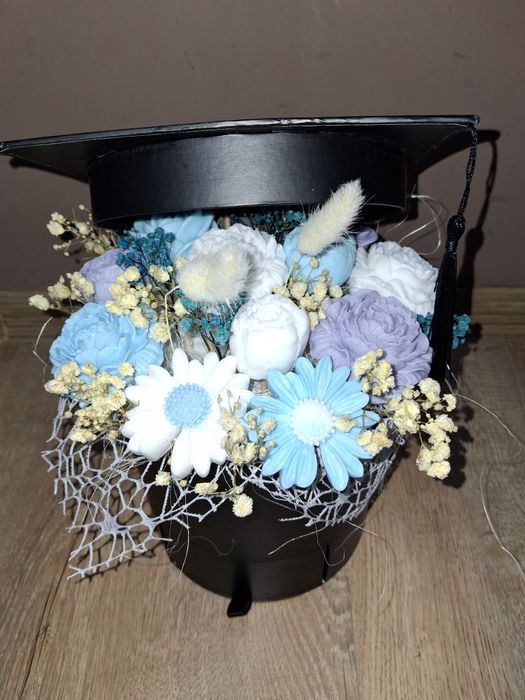 Букет от глицеринови сапуни