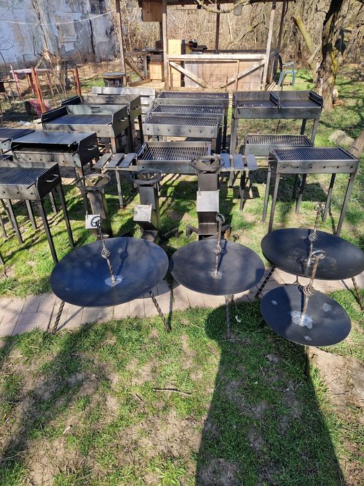 Gratar disc taler tractor pentru gatit in aer liber