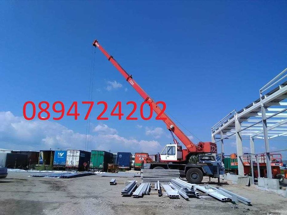 Автокран Под Наем услуги с автокран