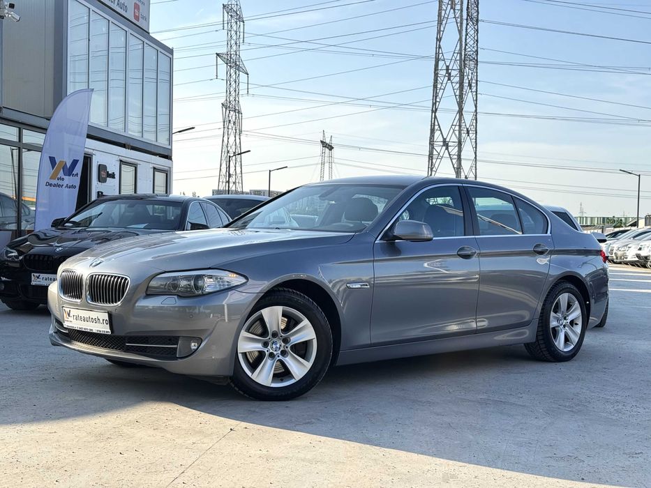 BMW F10 525d 205CP/Garantie/Automat/Rate Fixe | Avans 0 | Finantare