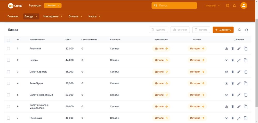 Автоматизация Ресторанного Бизнеса, Jowi, Inone, Clopos, Iiko