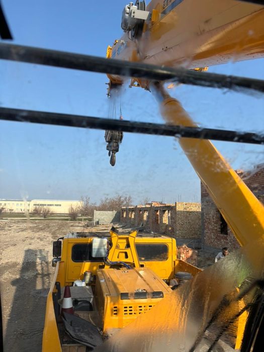 Автокран услуги 25тонна город Тараз