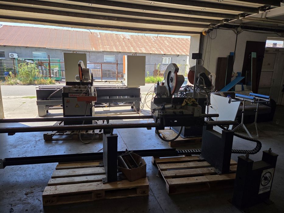 Utilaje producție tamplarie pvc