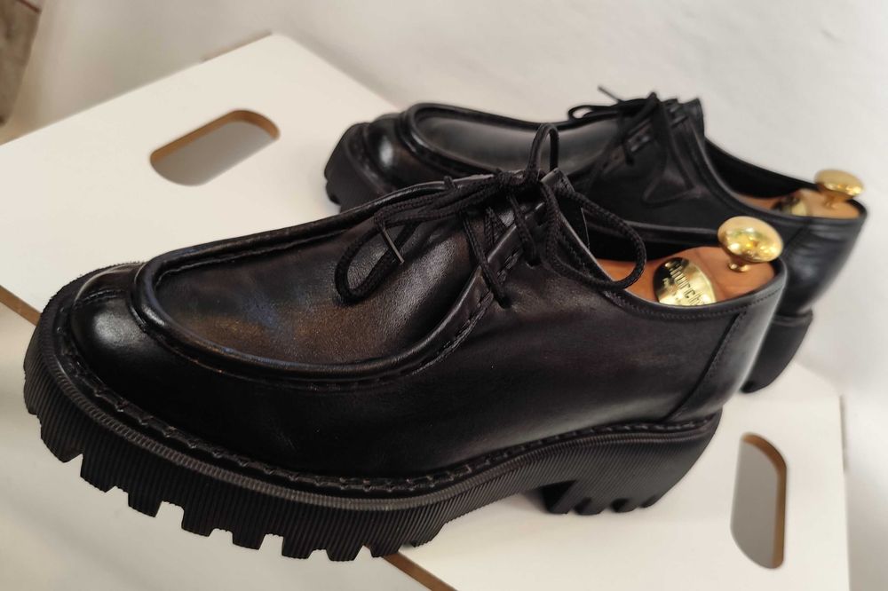 Pantofi casual 40 40.5 P. Calvin NOI piele naturala moale