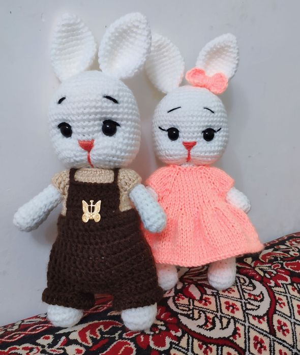 Игрушки вязанные ручной работы