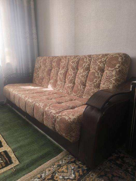 Мягкая мебель диван раскладной и два кресла