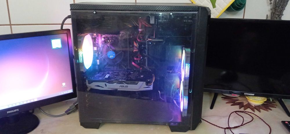 PC i5 8400 16gb Ddr4 Video Gtx 1060 3GB ssd+hard calculator gaming