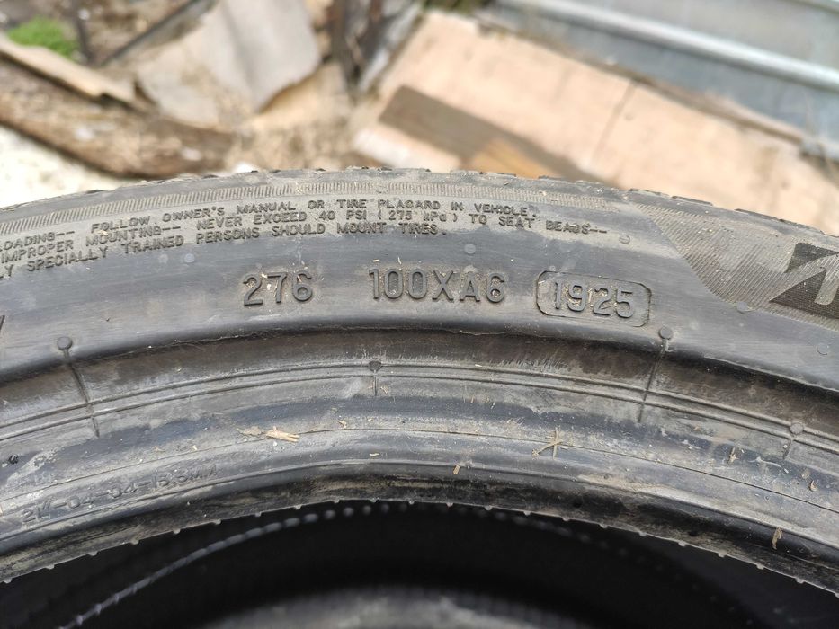 1бр Зимна гума 315 35 21 - Bridgestone - DOT 2025