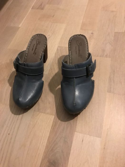 Saboți Benvenuti piele naturala