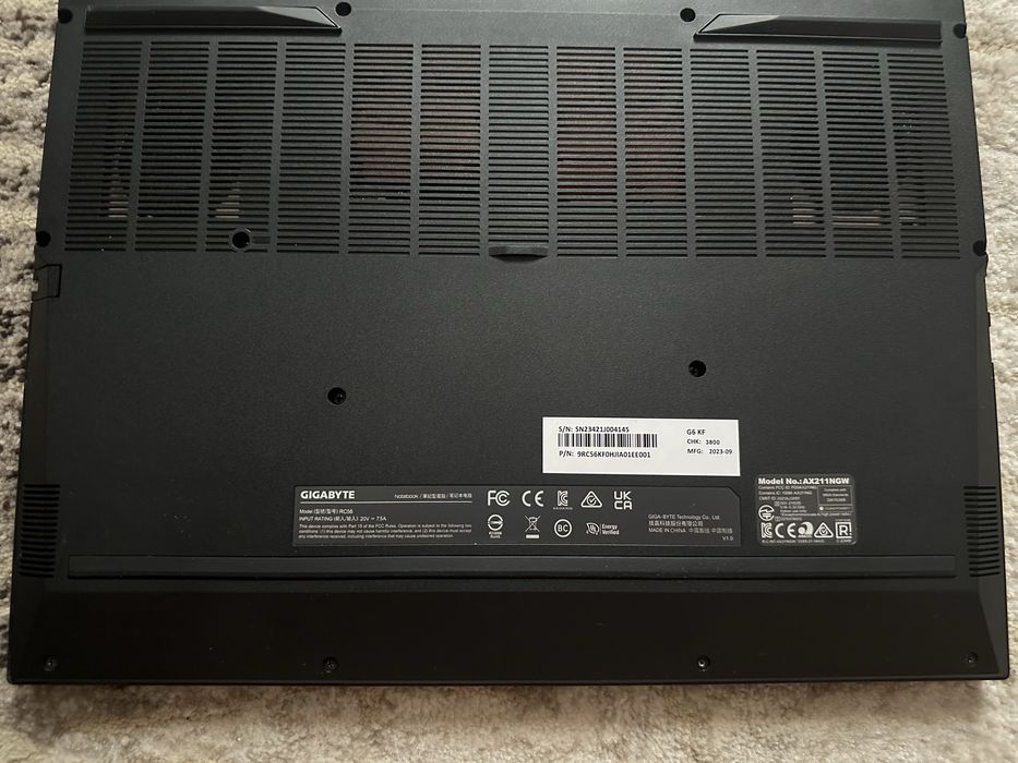 Laptop Gaming Gigabyte G6 KF