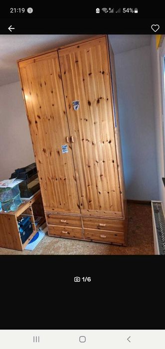 Mobila Dormitor din lemn masiv