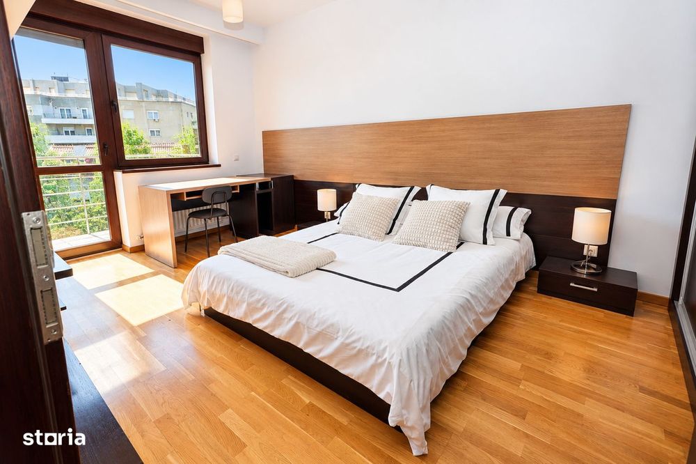 Duplex In Herăstrău | 5 Camere | Office | 3 Băi | 4 Balcoane | Parc