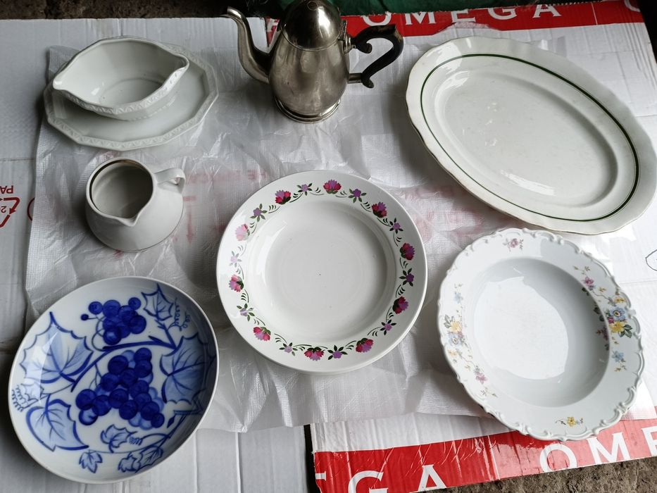 Посуда старинная.