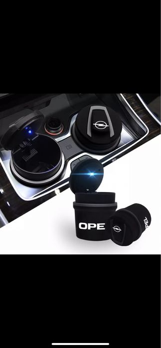Scrumiere auto cu led