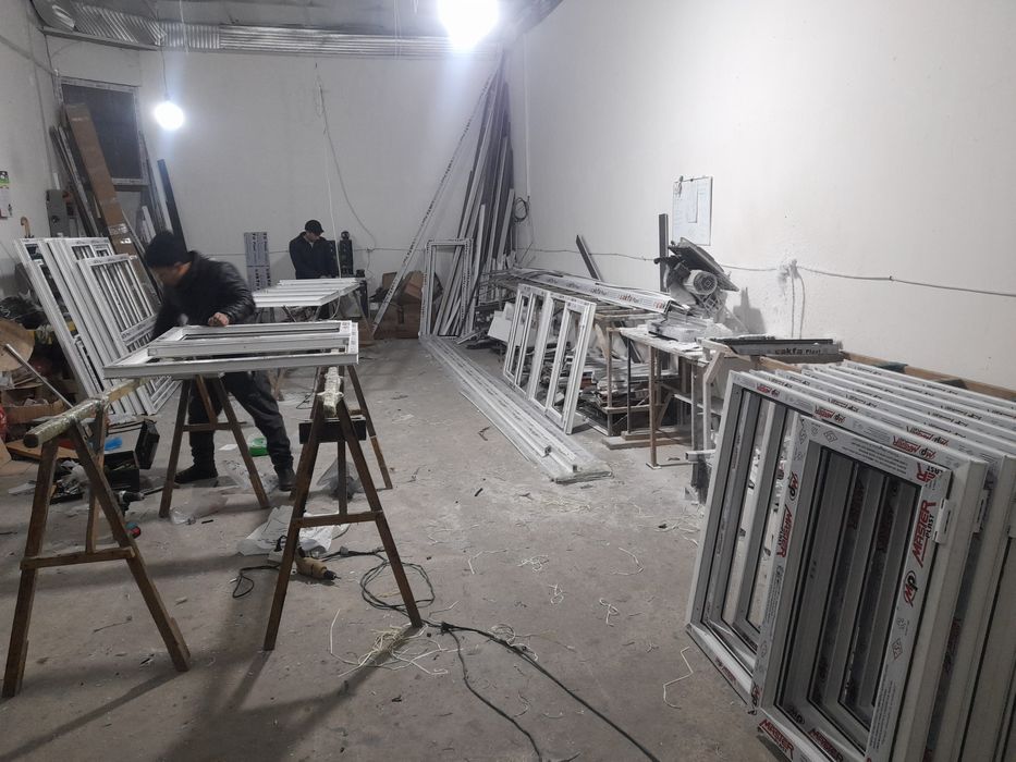 Akfa plastik alyumin romlari va eshiklari kv.m. 70 $ dan