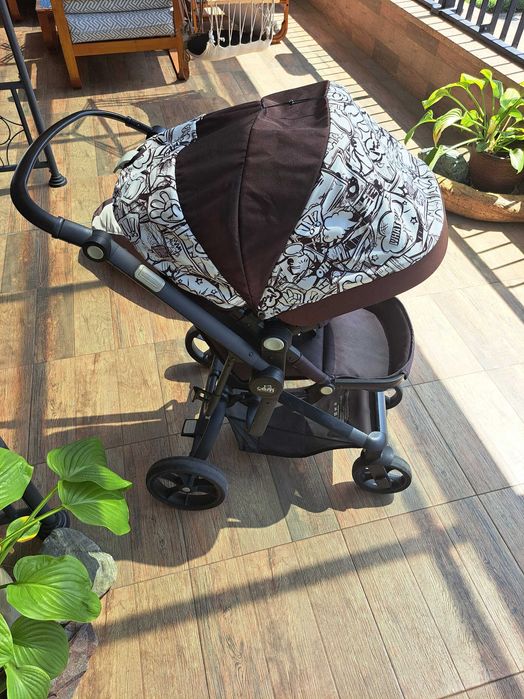 Количка САМ, 3 в 1 + дъждобран + чанта