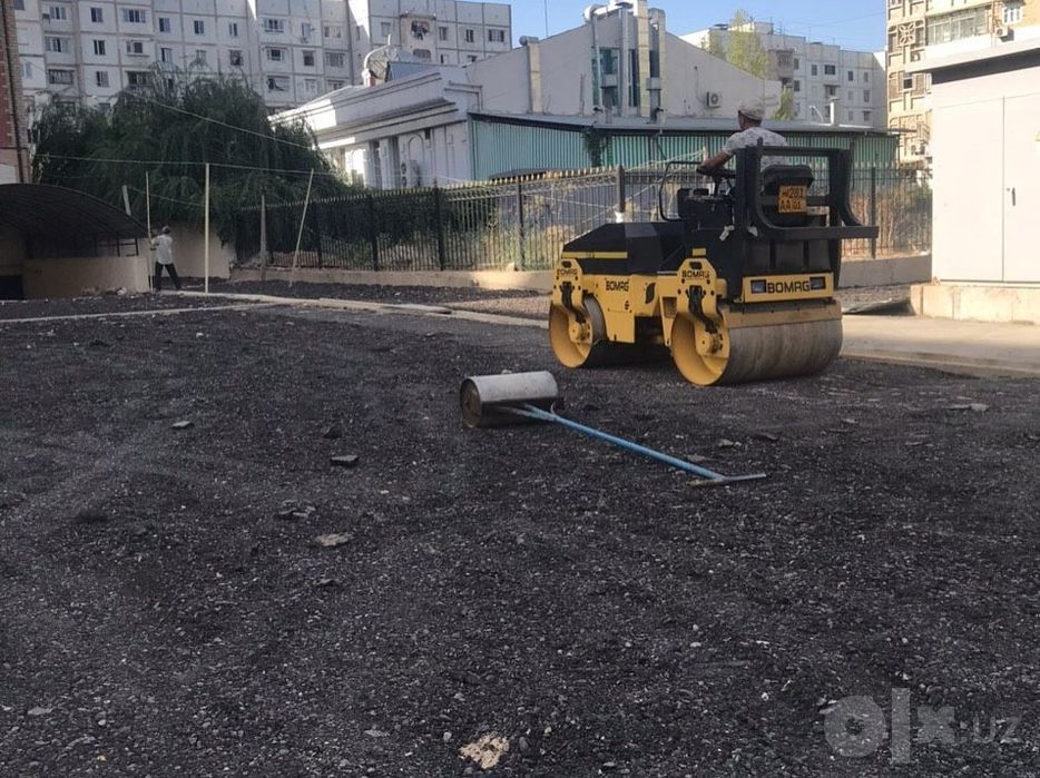 Zavod ishlab chiqaruvchisidan kalit ostida asfaltlash — bozor narxidan