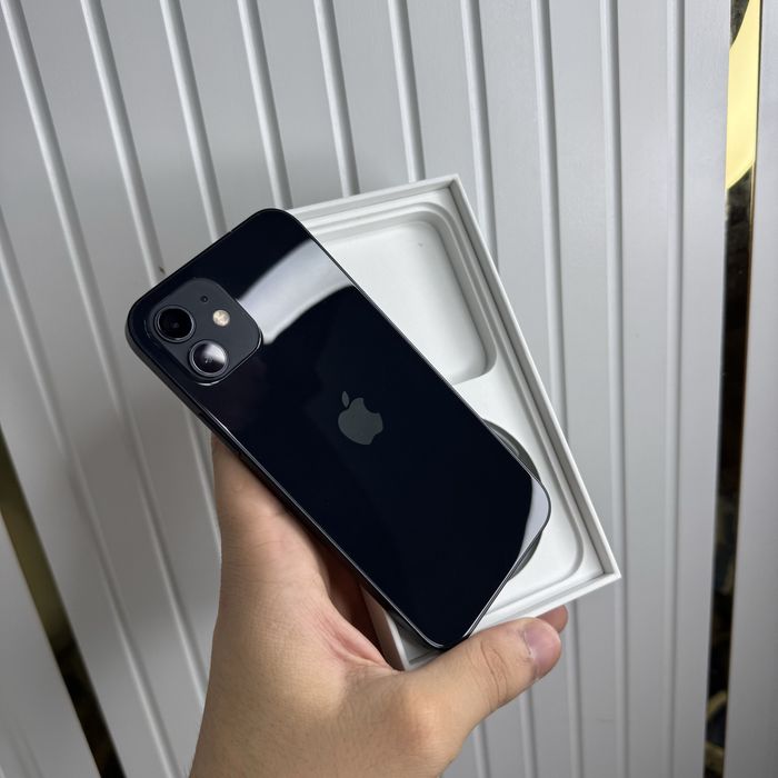 iPhone 12 Blac 64gb Full Komplekt : 87% Kelwamiz