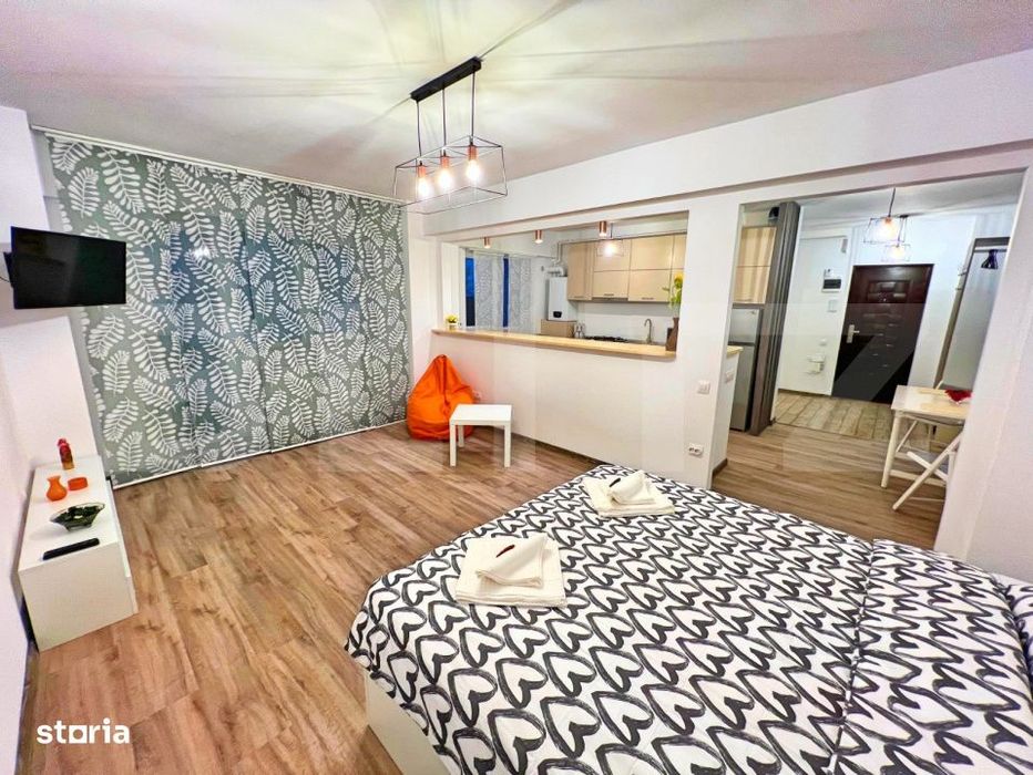 Garsoniera decomandata 46 mp – zona Garii – finisaje moderne