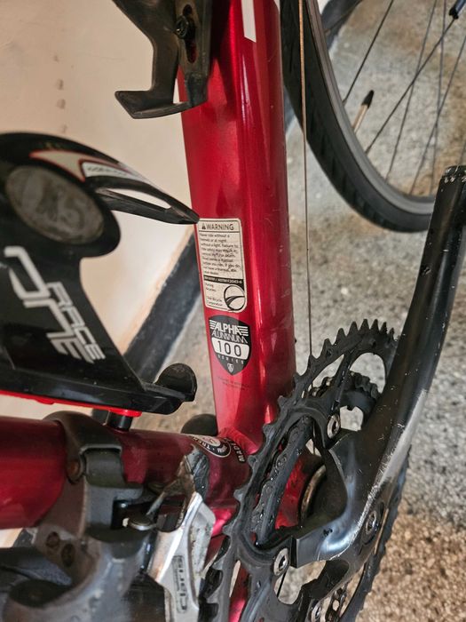 Шосеен велосипед:Trek 1.1 ( Alpha Aluminum) размр 52 см SPD-SL педали