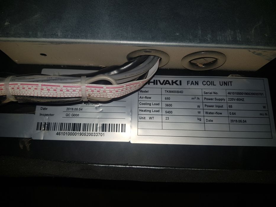 Внутренние блоки Shivaki каcсетного типа 4-поточные