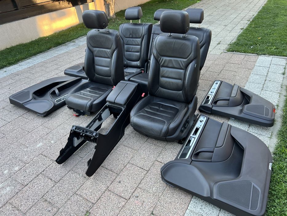 Interior electric piele completet ,touareg 7p