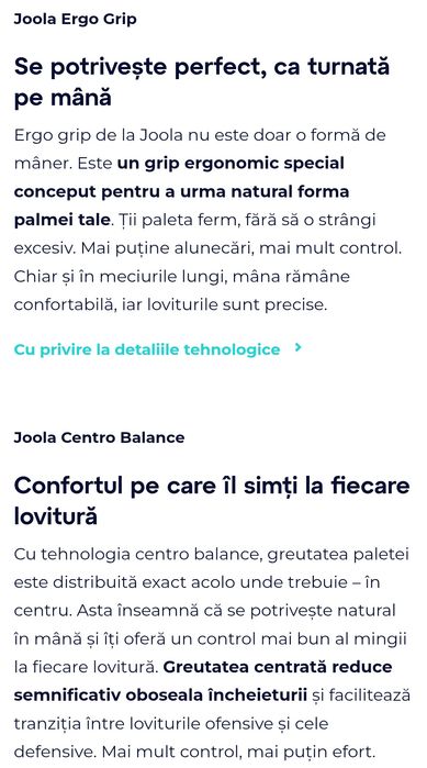 paletă tenis de masă Joola Carbon