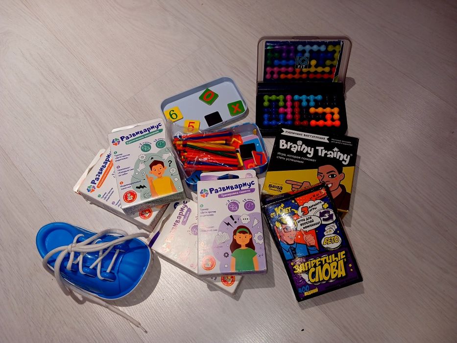 Развивающие игры и обучающие материалы для детей!!