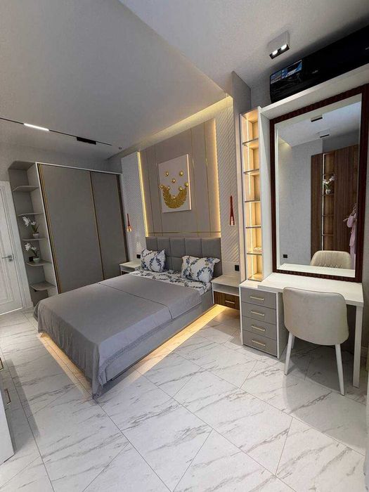 ЖК Caravan Avenue м.Буюк Ипак Йули 3-комн 4/13 74 м² 2 с/у евроремонт