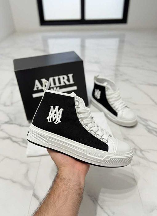 Adidasi AMIRI Court High Top - Full Box - PREMIUM