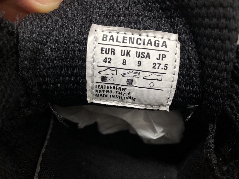 Balenciaga 3XL Black All Black Calitate Premium Full Box Verificare La Livrare